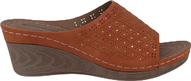 Women's Atlanta Studded Comfort Wedge Sandals