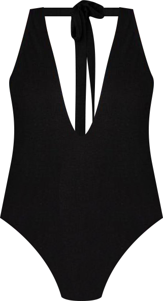 Women's Deep V Backless Bodysuit