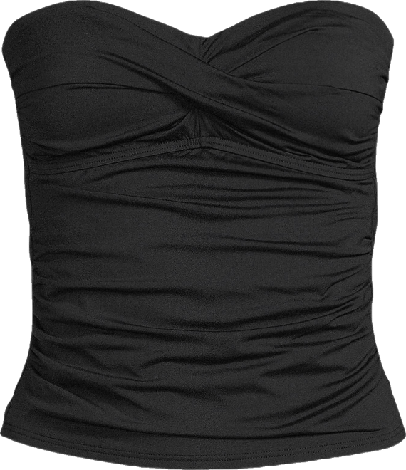 Women's Bandeau Tankini Swimsuit Top