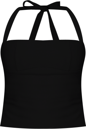 Women's Marisol Straight Neck Halter Top