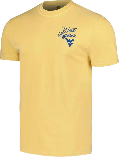 Men's and Women's Gold West Virginia Mountaineers Hyper Local Country Roads T-Shirt