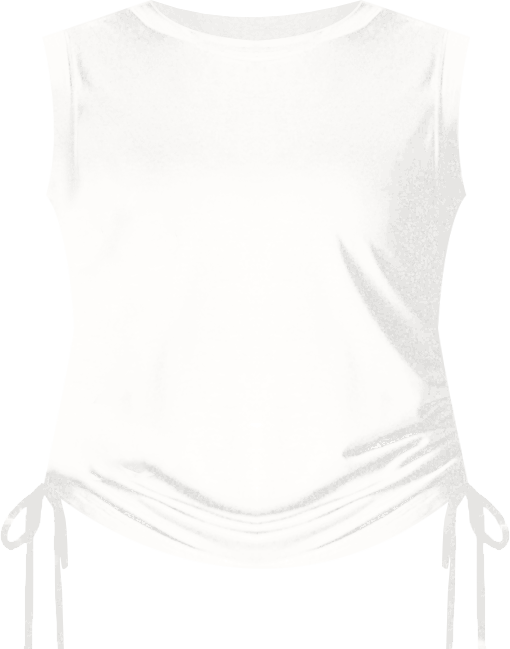 Women's Crop Side Tie Tank