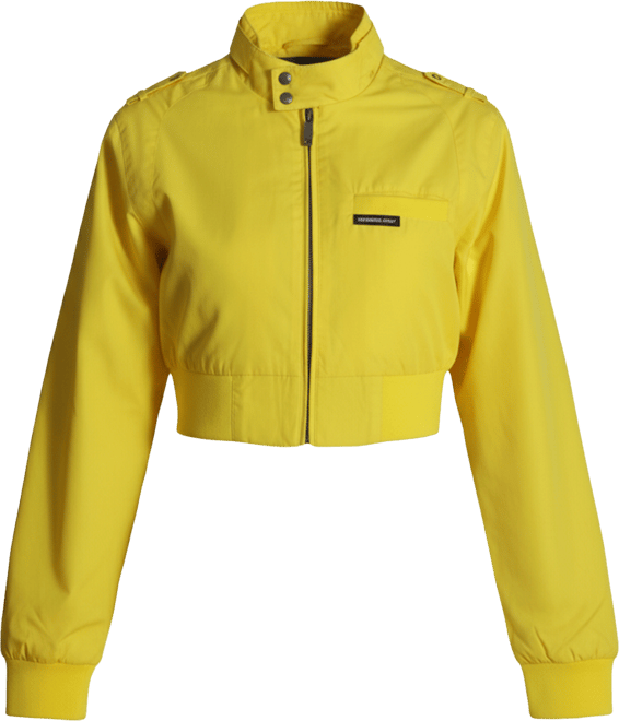 Women's Mini Cropped Racer Jacket