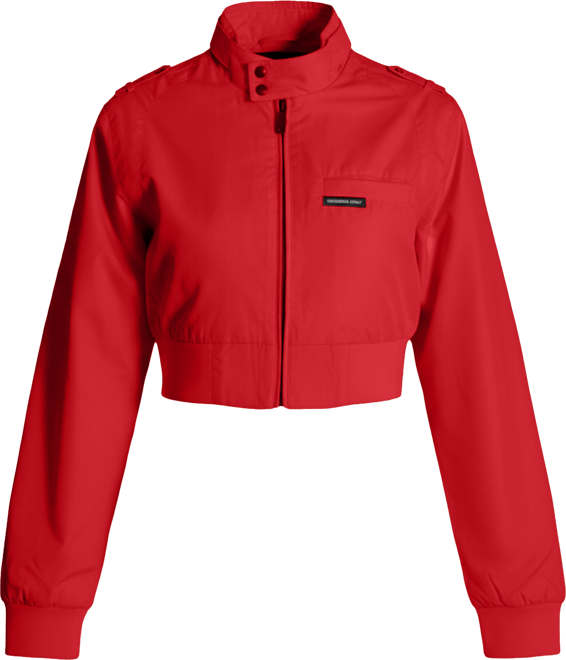 Women's Mini Cropped Racer Jacket