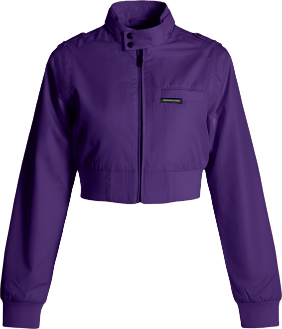 Women's Mini Cropped Racer Jacket