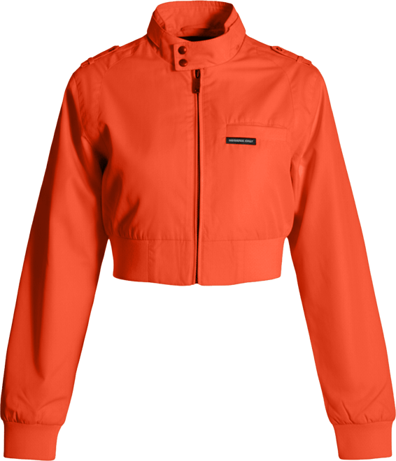 Women's Mini Cropped Racer Jacket