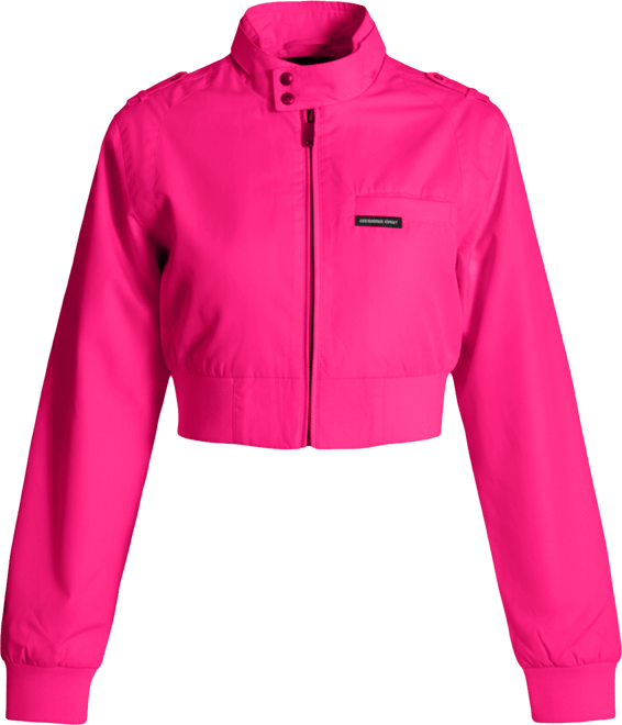 Women's Mini Cropped Racer Jacket