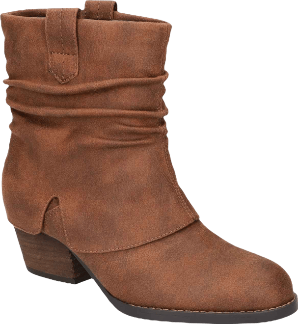 Women's Twyla Slouch Block Heel Ankle Boots