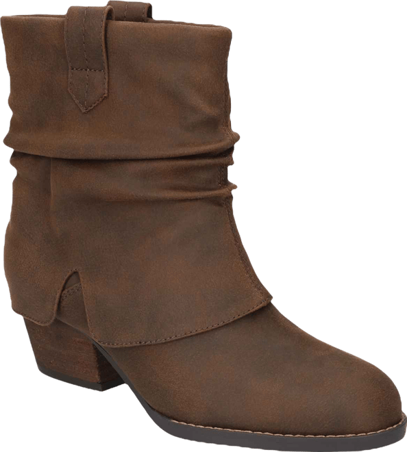 Women's Twyla Slouch Block Heel Ankle Boots