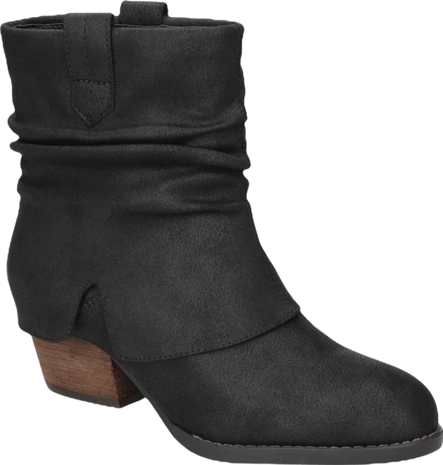 Women's Twyla Slouch Block Heel Ankle Boots