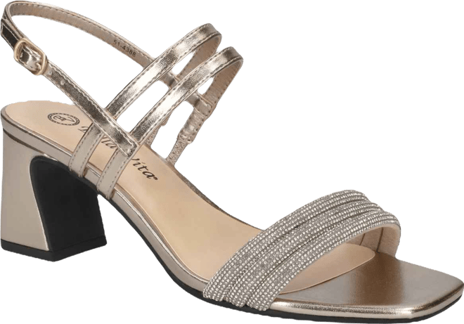 Women's Majesty Square Toe Block Heel Sandals