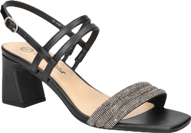 Women's Majesty Square Toe Block Heel Sandals