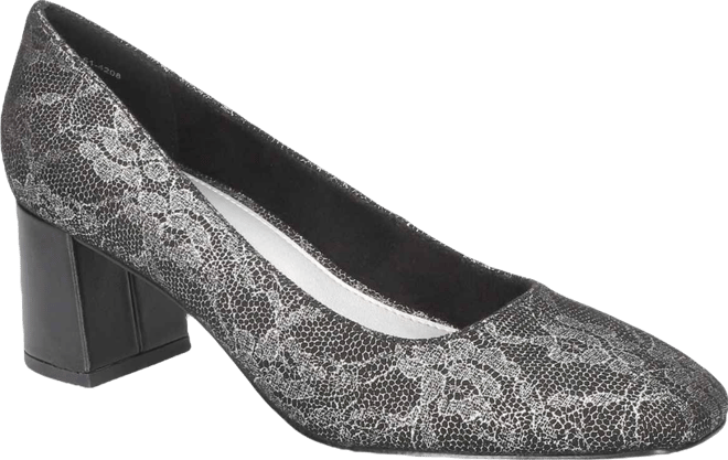 Jillian Women's Block Heel Square Toe Pumps