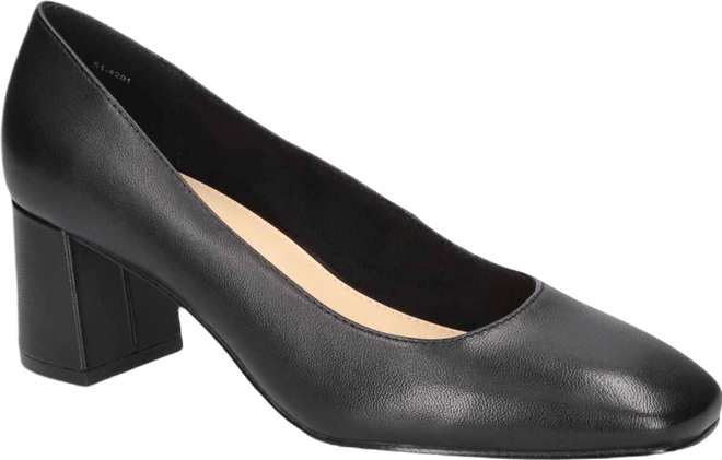 Jillian Women's Block Heel Square Toe Pumps