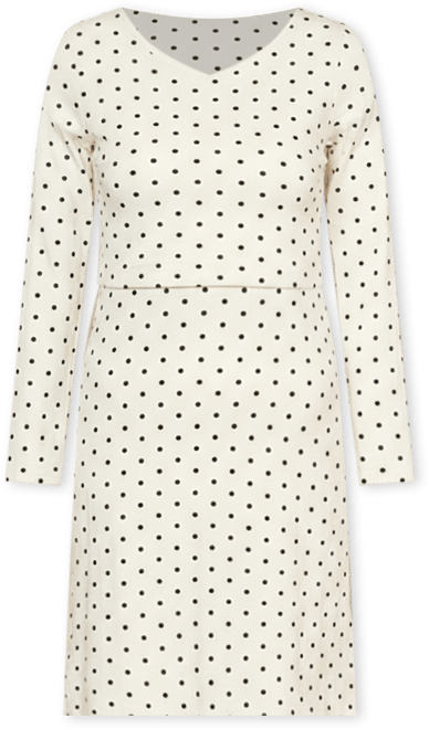 Womens 3/4 Sleeve Nursing Dress