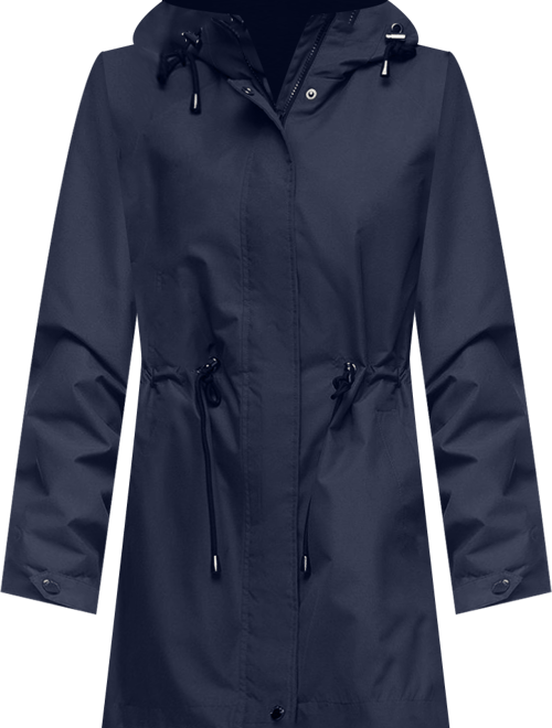 Women's Hooded Anorak Trench Coat