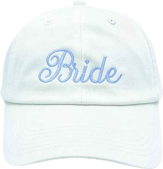 Women s Bride Bow Baseball Hat