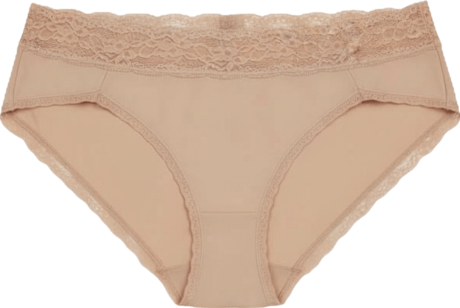 Women's Goddess Lace Trim French Cut Brief