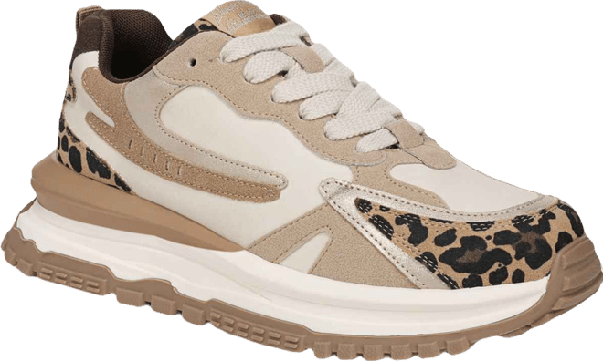 Women's Leo Lace Up Platform Sneakers