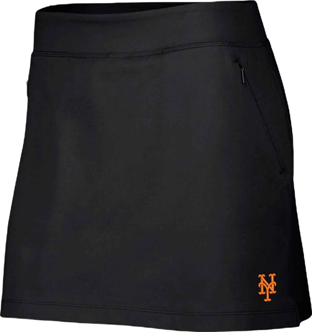 Women's Black New York Mets Aubrey IslandZone Skort