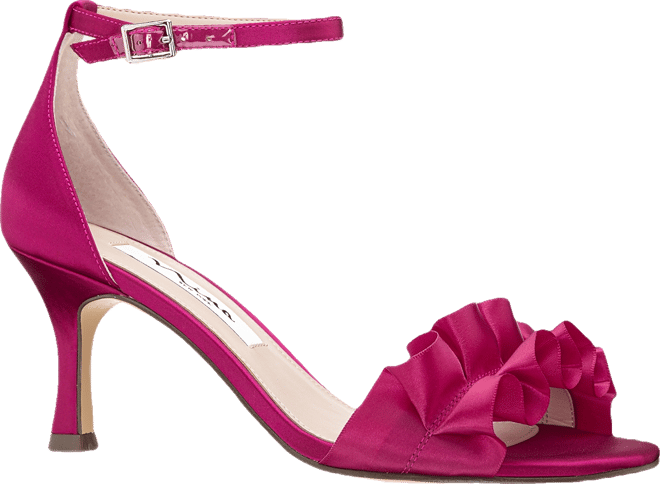 【海外輸入】 with Heel Mid Lisa Women's Nina Ruffle Macy's - Sandal ピアス