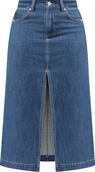 Women's Bailey Midi Denim Skirt