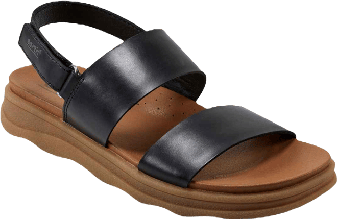 Women's Leah Round Toe Strappy Casual Flat Sandals