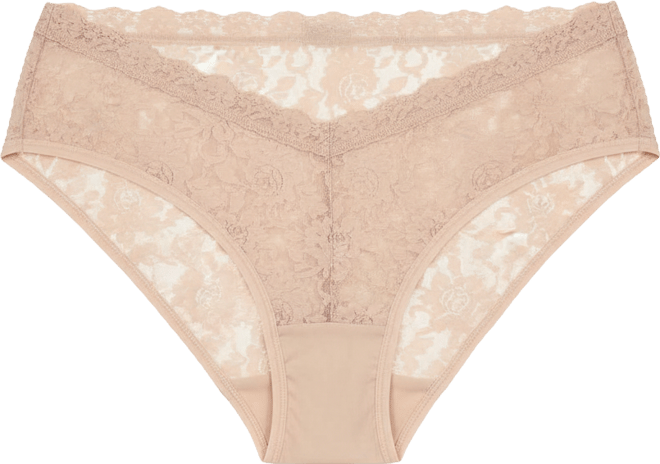 Women's Signature Lace V-front High Cut Brief