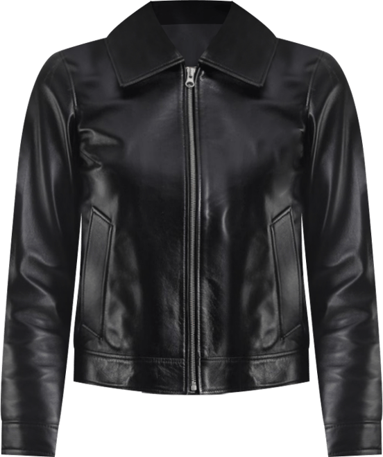 Women's Leather Jacket, Black