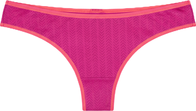 Women's Move Calm Natural Rise Thong Underwear 2P1664