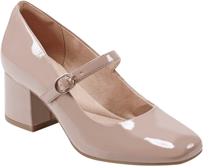 Women's Xena Block Heel Mary Jane Dress Pumps