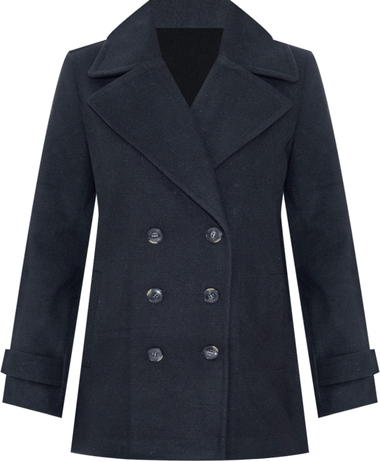 Women's Double Breasted Pea Coat