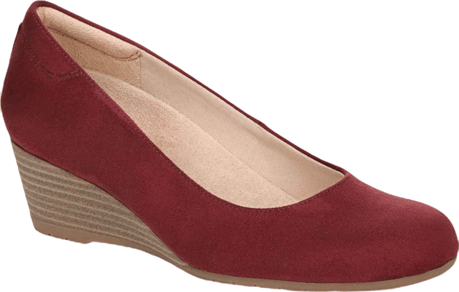 Women's Be Flex Round Toe Wedge Pumps