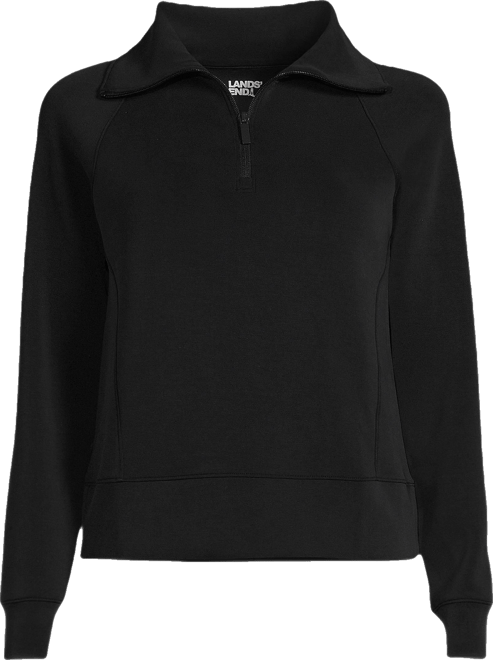Women's Cupro Long Sleeve Half Zip Pullover