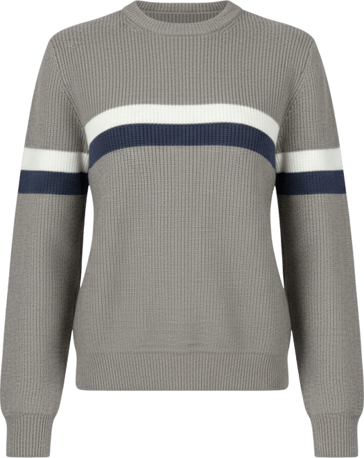 Women's Nautical Striped Oversized Sweater