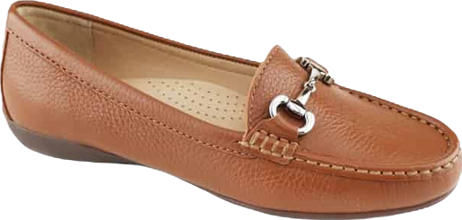 Womens Carter Road Slip On Comfort Buckle Loafer