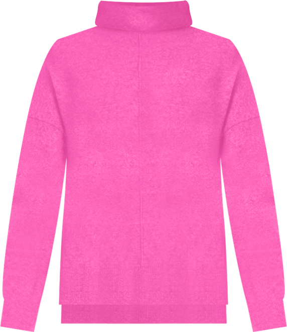 Women's Relaxed Roll Neck Wool & Cashmere Sweater