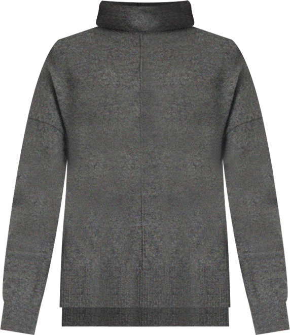 Women's Relaxed Roll Neck Wool & Cashmere Sweater