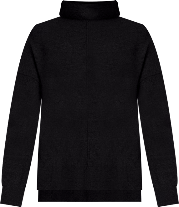 Women's Relaxed Roll Neck Wool & Cashmere Sweater