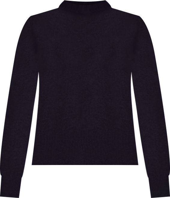 Women's Wool & Cashmere Cropped Sporty Sweater