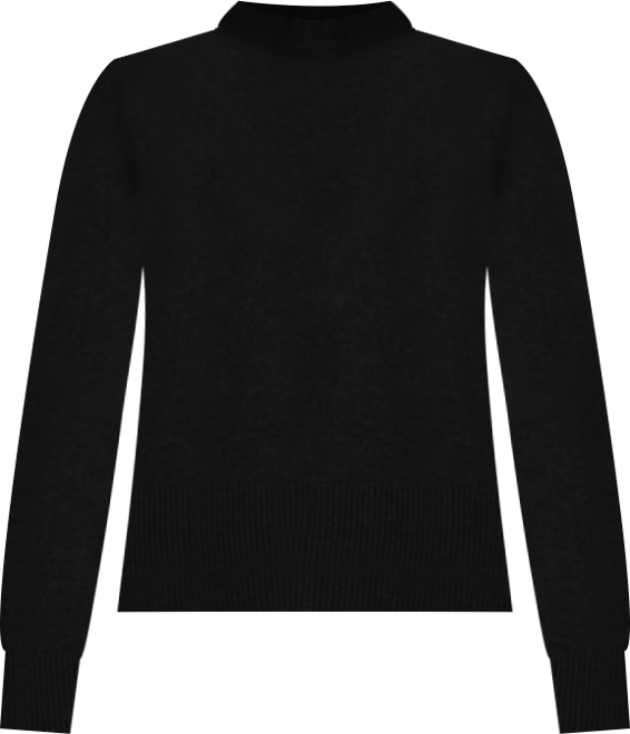 Women's Wool & Cashmere Cropped Sporty Sweater