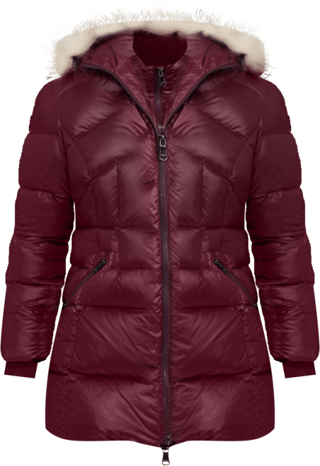 Women's Ares Fixed Hood Puffer with Fixed Bib