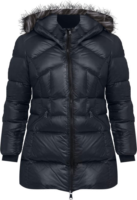 Women's Ares Fixed Hood Puffer with Fixed Bib