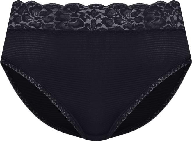 Vanity Fair Women's Flattering Lace Hi-Cut Panty Underwear 13280, extended sizes available