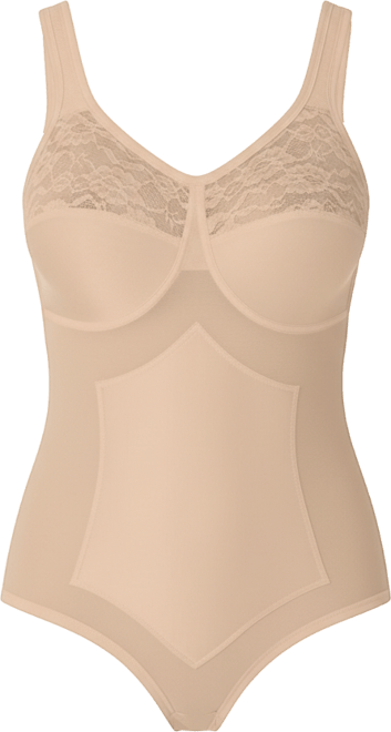 Women's Plus Size Bodybrief Power Mesh Firm Control