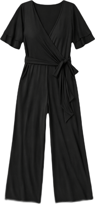 June + Vie Women's June + Vie Wide-Leg Jumpsuit