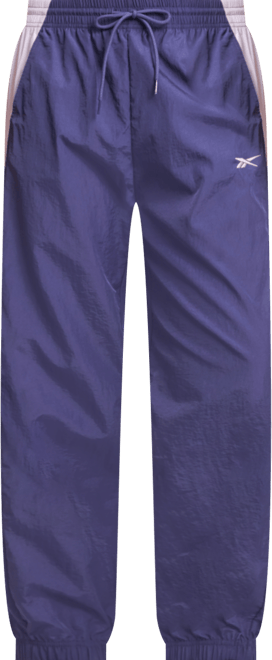 Women's Woven Crinkle Colorblocked Jogger Pants