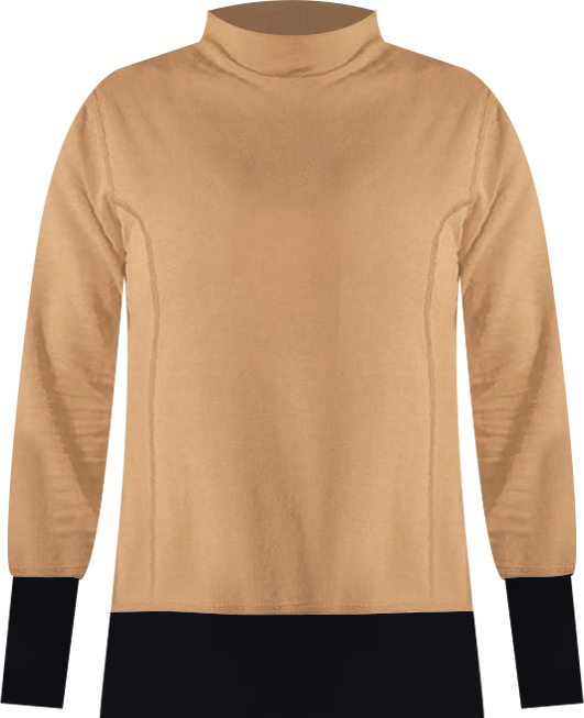 Women's Cozy Funnel Neck Sweatshirt