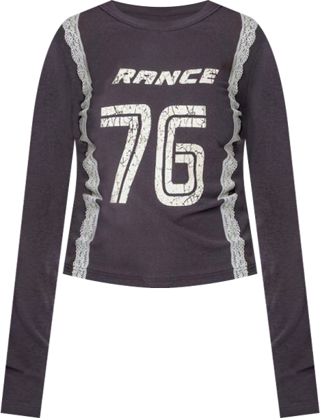 Womens Frenchy Long Sleeve T Shirt