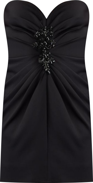 Women's Tia Draped Strapless Mini Dress